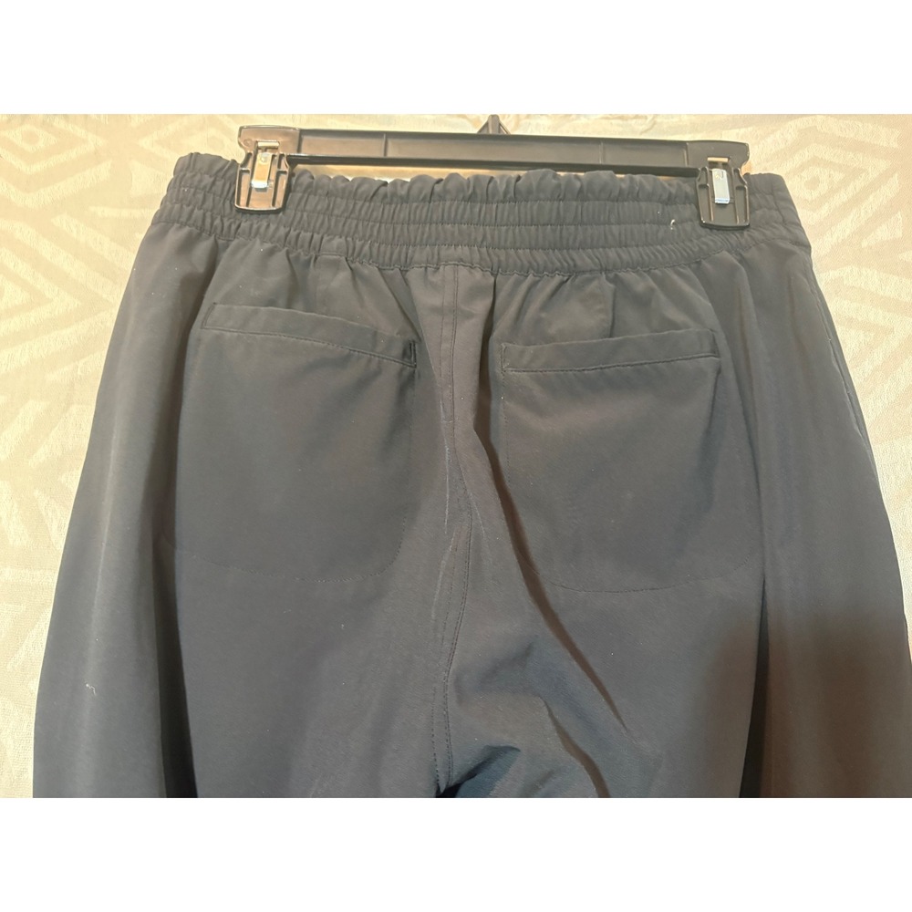 Athleta Black Ankle high rise Cargo Pants Womens Size 8T Straight‎ Leg - Picture 2 of 8